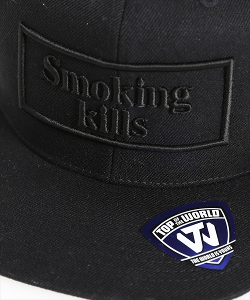 FR2（エフアールツー）の「”Smoking kills” モノクロキャップ（キャップ・レディース・ブラック/ホワイト・FREE）」の10枚目の写真