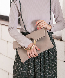 fifth | サークルバックルクラッチ3wayバッグ(クラッチバッグ)