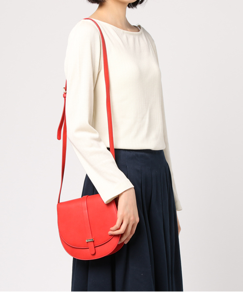 ORiental TRaffic（オリエンタルトラフィック）の「春夏新作★ショルダーバッグ★BA-160（ショルダーバッグ・レディース・キャメル/レッド/グレー・ﾌﾘ-）」の9枚目の写真