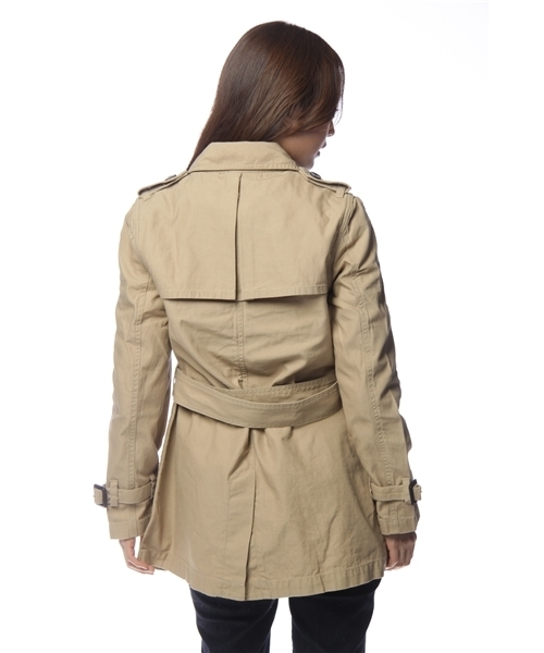 Chico（チコ）の「ﾄﾚﾝﾁｺｰﾄ（トレンチコート・レディース・ベージュ/ブラウン系その他/ネイビー・FREE）」の5枚目の写真