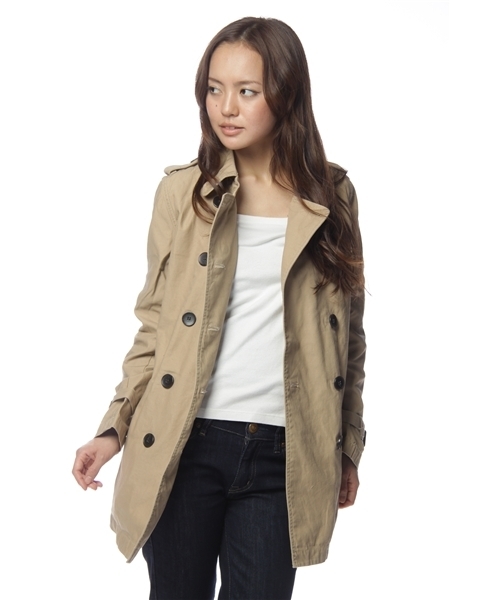 Chico（チコ）の「ﾄﾚﾝﾁｺｰﾄ（トレンチコート・レディース・ベージュ/ブラウン系その他/ネイビー・FREE）」の6枚目の写真