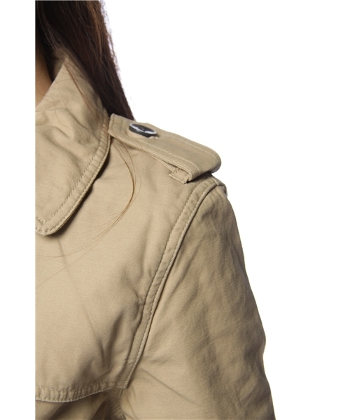 Chico（チコ）の「ﾄﾚﾝﾁｺｰﾄ（トレンチコート・レディース・ベージュ/ブラウン系その他/ネイビー・FREE）」の7枚目の写真