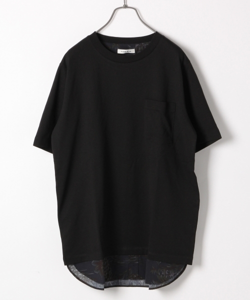 GLOBAL WORK(グローバルワーク)の「【吸水速乾】MVSシャツレイヤー半袖/740903(Tシャツ/カットソー・メンズ・ブラック/グレー/ネイビー/ホワイト/オフホワイト/イエロー/その他・MEDIUM/SMALL/LARGE/X-LARGE)」の7枚目の写真