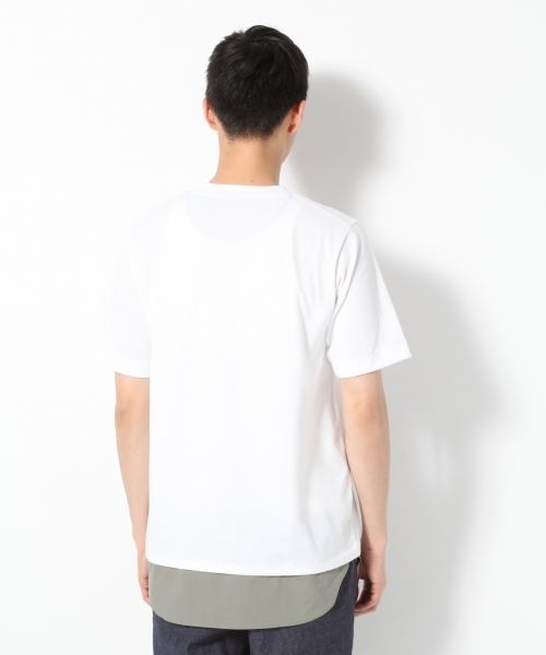 GLOBAL WORK(グローバルワーク)の「【吸水速乾】MVSシャツレイヤー半袖/740903(Tシャツ/カットソー・メンズ・ブラック/グレー/ネイビー/ホワイト/オフホワイト/イエロー/その他・MEDIUM/SMALL/LARGE/X-LARGE)」の12枚目の写真