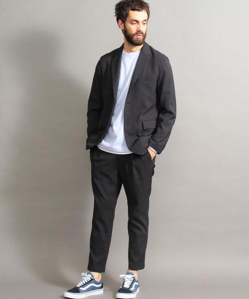 BEAUTY&YOUTH UNITED ARROWS（ビューティーアンドユースユナイテッドアローズ）の「BY ”TORAY” DRAPE ジャケット ◆（テーラードジャケット・メンズ・ベージュ/オリーブ/ネイビー・LARGE/SMALL/X-LARGE/MEDIUM）」の9枚目の写真