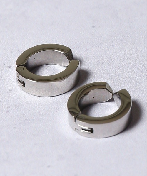 セール】ミニフープイヤリング/シンプル/ユニセックス対応/落ちにくい