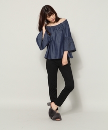 BLISS POINT | 【Sサイズ展開】スーパーストレッチスリムテーパードパンツ/763904(その他パンツ)