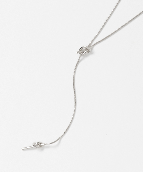 RIVE DROITE（リヴドロワ）の「ひねりキャストネックレス（ネックレス・レディース・シルバー/ゴールド・FREE）」の2枚目の写真