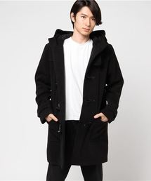 DETAILS(ディテイルズ) メルトンダッフルコート PT-153-15-026 黒 サイズL