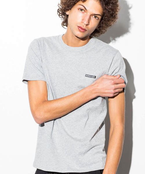 NUMBER (N)INE DENIM（ナンバーナインデニム）の「NUMBER (N)INE DENIM(ナンバーナインデニム)ポイントロゴプリントTシャツ（Tシャツ/カットソー・メンズ・ブラック/ホワイト/ピンク/グレー・SMALL/LARGE/X-LARGE/MEDIUM）」の3枚目の写真