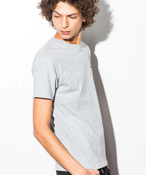 NUMBER (N)INE DENIM（ナンバーナインデニム）の「NUMBER (N)INE DENIM(ナンバーナインデニム)ポイントロゴプリントTシャツ（Tシャツ/カットソー・メンズ・ブラック/ホワイト/ピンク/グレー・SMALL/LARGE/X-LARGE/MEDIUM）」の5枚目の写真