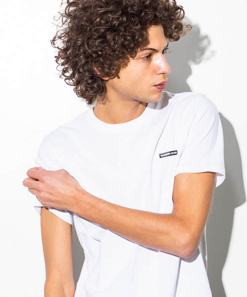 NUMBER (N)INE DENIM（ナンバーナインデニム）の「NUMBER (N)INE DENIM(ナンバーナインデニム)ポイントロゴプリントTシャツ（Tシャツ/カットソー・メンズ・ブラック/ホワイト/ピンク/グレー・SMALL/LARGE/X-LARGE/MEDIUM）」の8枚目の写真