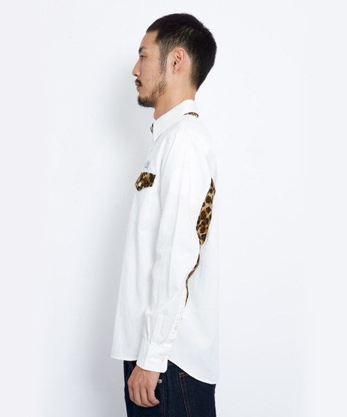 XLARGE（エクストララージ）の「LEOPARD SHIRT（シャツ/ブラウス・メンズ・ホワイト/ブラック/オリーブ・SMALL/MEDIUM/LARGE/X-LARGE）」の4枚目の写真