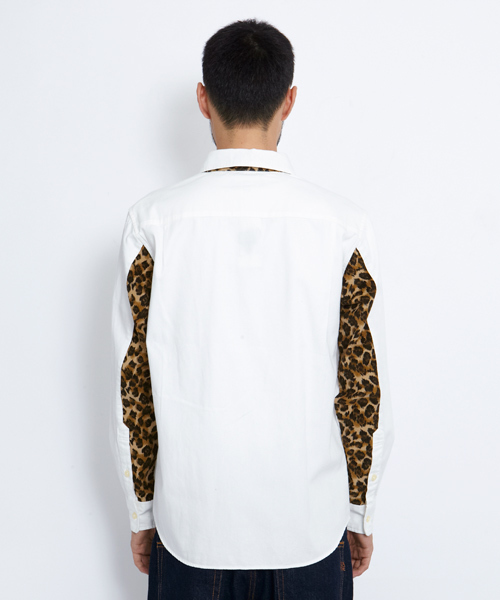 XLARGE（エクストララージ）の「LEOPARD SHIRT（シャツ/ブラウス・メンズ・ホワイト/ブラック/オリーブ・SMALL/MEDIUM/LARGE/X-LARGE）」の5枚目の写真
