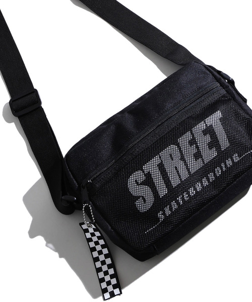 WEGO（ウィゴー）の「WEGO/STREETメッシュポケットショルダー