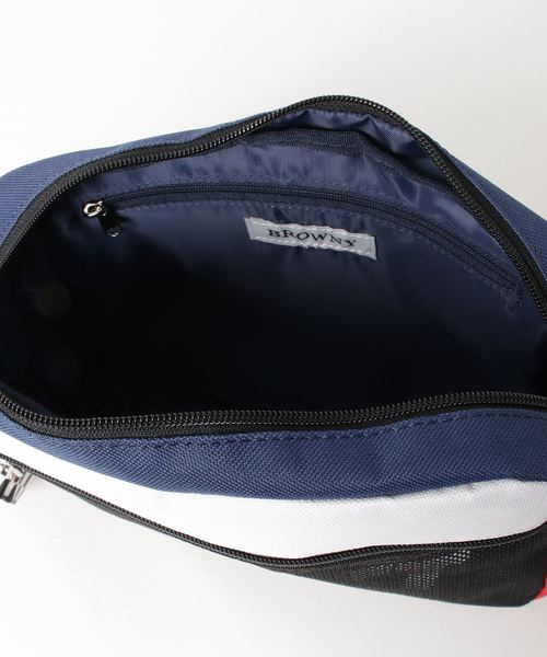 WEGO(ウィゴー)の「WEGO/STREETメッシュポケットショルダーバッグ(ショルダーバッグ・レディース・ベージュ/ブラック/ピンク/トリコロール/マルチ・FREE)」の8枚目の写真