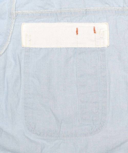GREEN BOWL（グリーンボウル）の「GREEN BOWL 8oz Denim Bleached Shirts/グリーンボウル 8オンス デニム ブリーチ シャツ（シャツ/ブラウス・メンズ・ブルー・40/38）」の11枚目の写真
