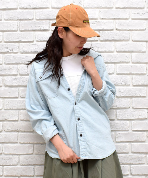 GREEN BOWL（グリーンボウル）の「GREEN BOWL 8oz Denim Bleached Shirts/グリーンボウル 8オンス デニム ブリーチ シャツ（シャツ/ブラウス・メンズ・ブルー・40/38）」の4枚目の写真