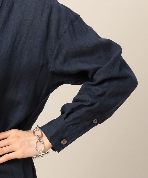 BEAUTY&YOUTH UNITED ARROWS（ビューティーアンドユースユナイテッドアローズ）の「BY ヨークネックロングスリーブワンピース（ワンピース・レディース・ネイビー/オリーブ・FREE）」の11枚目の写真