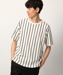 GLOBAL WORK | ラッセルストライプTEE/790433(Tシャツ/カットソー)