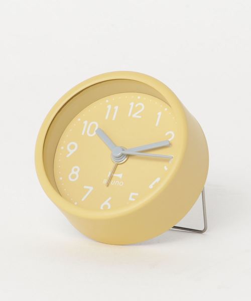 BRUNO（ブルーノ）の「ラウンドリトルクロック（置時計・レディース・ネイビー/ピンク/イエロー/ブルー/グリーン・ﾌﾘ-）」の6枚目の写真