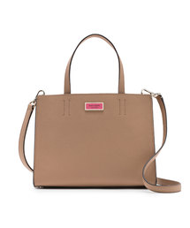 kate spade ハンドバッグ（サムミディアムサッチェル）ピンクキーホルダー kate spade new york（ケイトスペード ニューヨーク）の「サム