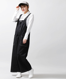 WEGO | WEGO/配色ステッチオーバーオール(サロペット/オーバーオール)