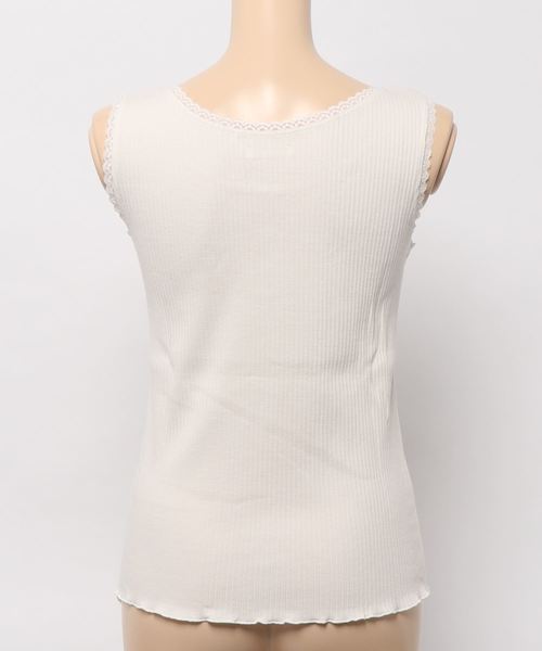 apres jour（アプレジュール）の「ヘンリーネックリブタンク【ZOZOTOWN限定アイテム】（タンクトップ・レディース・イエロー/ブルー/オフホワイト/ブラック・フリー）」の18枚目の写真