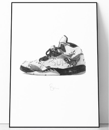 Steph f Morris�i�X�e�t�����X�j�́u�wSteph f Morris�xSupreme x NIKE Air Jordan 5 / �V���v���[��×�i�C�L �G�A�W���[�_���T �X�j�[�J�[ �G�� �A�[�g�i�|�X�^�[/�A�[�g�j�v