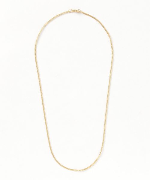 Anthe(アンテ)の「Anthe / stainless necklacce flat link chain type(ネックレス・メンズ・ブラック/シルバー/ゴールド・FREE)」の8枚目の写真