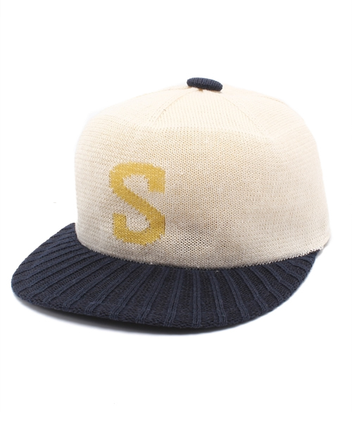 BEAMS BOY（ビームスボーイ）の「○Cableami×BEAMS BOY / ロゴ ベースボールキャップ（キャップ・レディース・オフホワイト/ベージュ/ネイビー・ONE SIZE）」の2枚目の写真