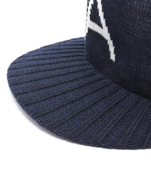 BEAMS BOY（ビームスボーイ）の「○Cableami×BEAMS BOY / ロゴ ベースボールキャップ（キャップ・レディース・オフホワイト/ベージュ/ネイビー・ONE SIZE）」の9枚目の写真