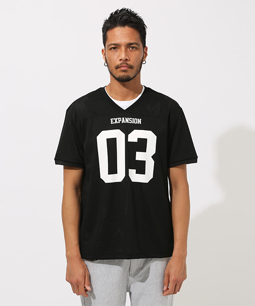 NUMBERINGMESHTOPS/ナンバリングメッシュトップス