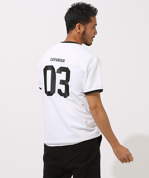 NUMBERINGMESHTOPS/ナンバリングメッシュトップス