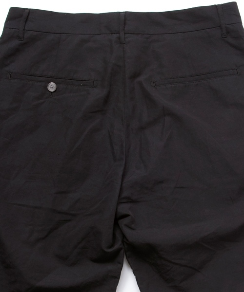 MONKEY TIME（モンキータイム）の「MT∴ コットンリネン ポプリン ノープリーツ ショーツ◆（スラックス・メンズ・ブラック/ネイビー・SMALL/LARGE/MEDIUM）」の10枚目の写真