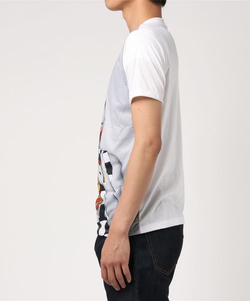 おしゃれスタ(オシャレスタ)の「モノトーンガールズフォトプリントクルーネックTシャツ(KU)(Tシャツ/カットソー・メンズ・A/B/C/D・M/L)」の5枚目の写真