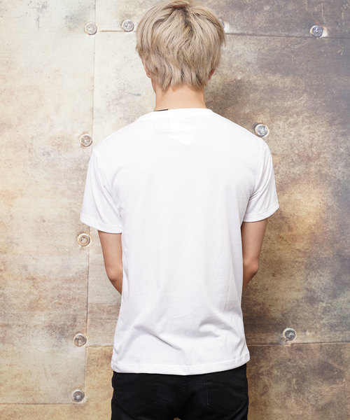 おしゃれスタ(オシャレスタ)の「モノトーンガールズフォトプリントクルーネックTシャツ(KU)(Tシャツ/カットソー・メンズ・A/B/C/D・M/L)」の15枚目の写真