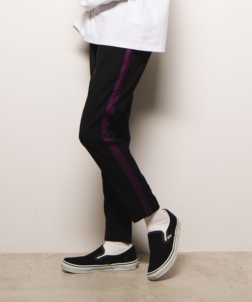 WEGO(ウィゴー)の「WEGO/スリムスラックス(スラックス)」|ブラック系その他