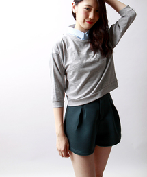 WEGO | WEGO/ボンディングタックキュロット(その他パンツ)