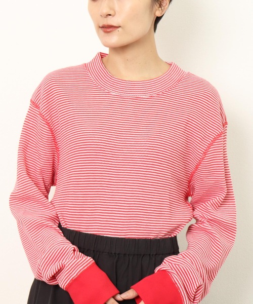 Healthknit(ヘルスニット)の「【 Healthknit / ヘルスニット 】 # ベーシックワッフルクルーネック長袖Tシャツ 602L SIP(Tシャツ/カットソー・メンズ・レッド系その他/ブルー系その他/ヘザーグレー/オートミール/ブラック系その他/グレー系その他/オフホワイト/ブラック/ネイビー/グリーン/ブラウン/ブルー・MEDIUM/LARGE/X-LARGE)」の22枚目の写真