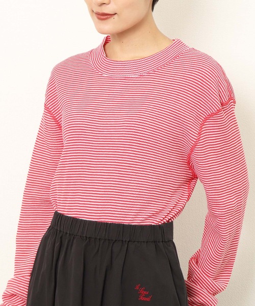 Healthknit(ヘルスニット)の「【 Healthknit / ヘルスニット 】 # ベーシックワッフルクルーネック長袖Tシャツ 602L SIP(Tシャツ/カットソー・メンズ・レッド系その他/ブルー系その他/ヘザーグレー/オートミール/ブラック系その他/グレー系その他/オフホワイト/ブラック/ネイビー/グリーン/ブラウン/ブルー・MEDIUM/LARGE/X-LARGE)」の21枚目の写真