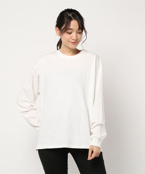 archives(アルシーヴ)の「ニットベストロンTセット(Tシャツ/カットソー・レディース・ベージュ/ブルー/アイボリー/カーキ・MEDIUM)」の6枚目の写真