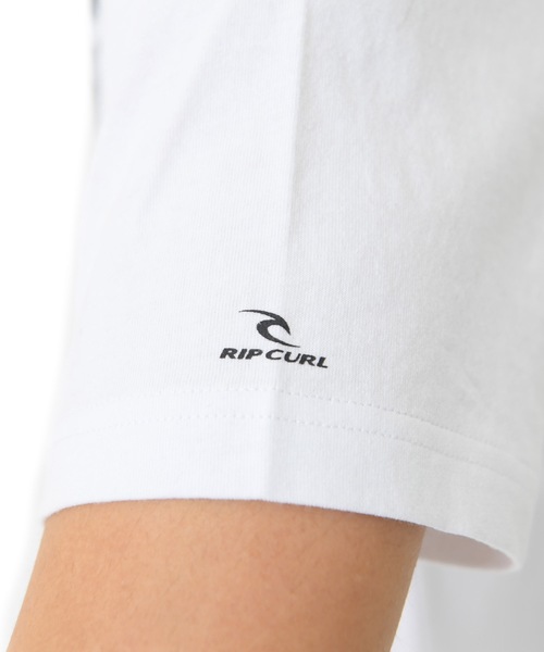 rip curl(リップカール)の「【RIP CURL リップカール】ロゴプリント半袖Tシャツ / サーフカジュアル / ユニセックス(Tシャツ/カットソー・メンズ・ライトイエロー/ホワイト/ブラック・MEDIUM/LARGE)」の8枚目の写真
