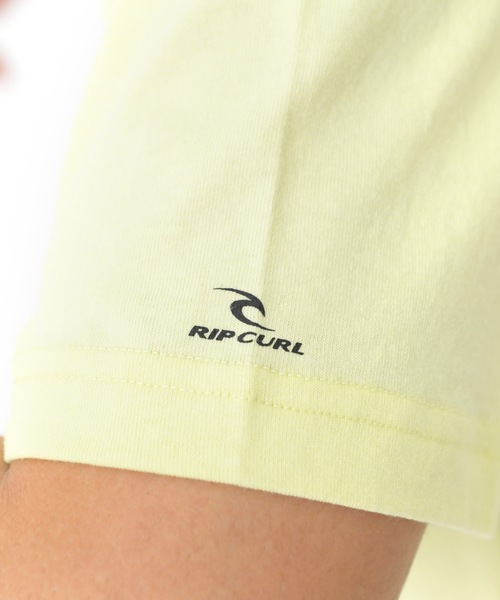rip curl(リップカール)の「【RIP CURL リップカール】ロゴプリント半袖Tシャツ / サーフカジュアル / ユニセックス(Tシャツ/カットソー・メンズ・ライトイエロー/ホワイト/ブラック・MEDIUM/LARGE)」の18枚目の写真