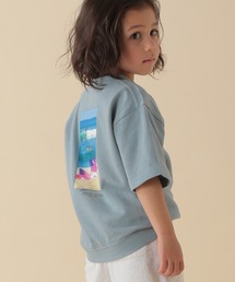 BAYFLOW | 【BEACH CLEAN CLUB(SURFRIDER)】5分袖フォトTee(KIDS)(Tシャツ/カットソー)