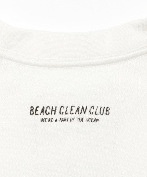 BAYFLOW(ベイフロー)の「【BEACH CLEAN CLUB(SURFRIDER)】5分袖フォトTee(KIDS)(Tシャツ/カットソー・キッズ・ベージュ/ホワイト/サックスブルー・XX-LARGE/SMALL/LARGE/X-LARGE/MEDIUM)」の11枚目の写真