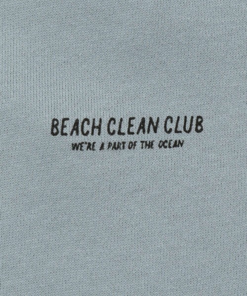 BAYFLOW(ベイフロー)の「【BEACH CLEAN CLUB(SURFRIDER)】5分袖フォトTee(KIDS)(Tシャツ/カットソー・キッズ・ベージュ/ホワイト/サックスブルー・XX-LARGE/SMALL/LARGE/X-LARGE/MEDIUM)」の6枚目の写真