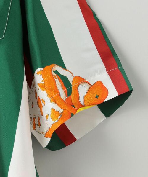 Casablanca（カサブランカ）の「Casablanca（カサブランカ）ORANGE ST S/S SHIRT（シャツ/ブラウス・メンズ・ケリー・MEDIUM/SMALL）」の4枚目の写真