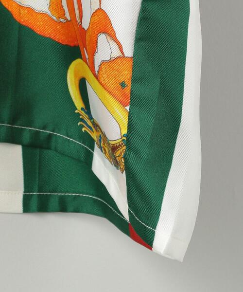 Casablanca（カサブランカ）の「Casablanca（カサブランカ）ORANGE ST S/S SHIRT（シャツ/ブラウス・メンズ・ケリー・MEDIUM/SMALL）」の5枚目の写真