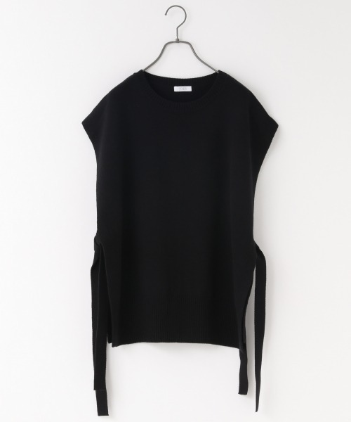 LOWRYS FARM（ローリーズファーム）の「７Ｇサイドスリットベスト２　884505（ベスト・レディース・ブラック/ベージュ/カーキ・FREE）」の17枚目の写真